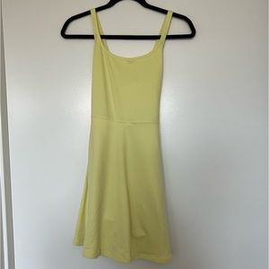 Yellow Activewear Dress